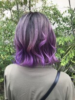 ジェリカ(Jlica) 夏に派手髪バイオレットグレージュ
