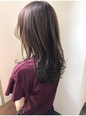 女っぽレイヤースタイル×イルミナカラーオーキッド