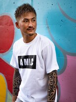 メンズ ラピス(Men's Lapis)&nbsp;前下がりシルエットからのダウンバングスタイル！