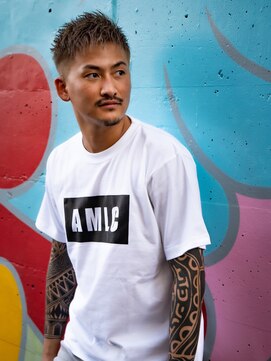 メンズ ラピス(Men's Lapis) 前下がりシルエットからのダウンバングスタイル！