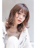 レニーバイエース(LANY by ACE)&nbsp;【LANY 横浜】外ハネウルフライヤー×ブラウンベージュ