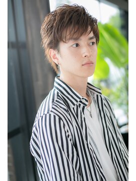 エヌアンドエー 春日部東口店(hair shop N&A) 王道メンズスタイル×透明感×ヘーゼルベージュ