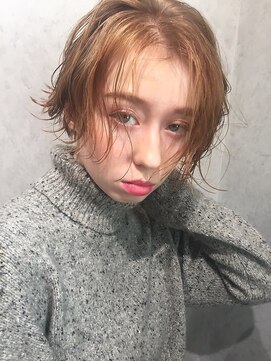 クレアール 恵比寿店(CREAR) 【CREAR 恵比寿/代官山】アッシュブラウン外ハネボブ