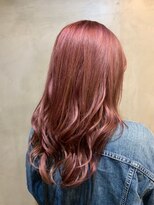 リエコー(RE'ECHO) キュートピンクカラー　髪質改善トリートメント/エクステ/韓国