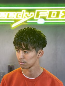 グリーディーフォックス 代々木(Greedy FOX) かき上げヘア/サイドパート/韓国マッシュ/フェードカット/代々木