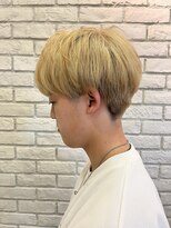 ヘアーガーデン ハッカドウ(hair garden 髪花堂) highlightマッシュ