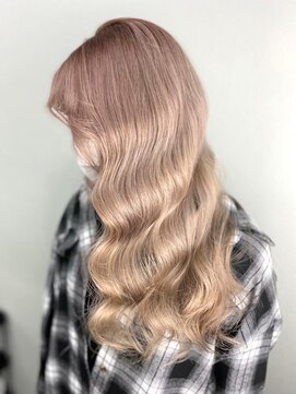 カリーナ(CARINA) ハイトーンカラー/ピンクミルクティー