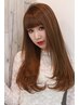 ≪潤艶≫カット+ナチュラルキラ髪縮毛矯正 ¥12700