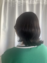 サクラ(SAKURA) ボブ/ロブ/ウェーブ巻き/高校生/学生カット/U24/地毛でも可愛い