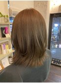 /くびれレイヤー×オリーブベージュ