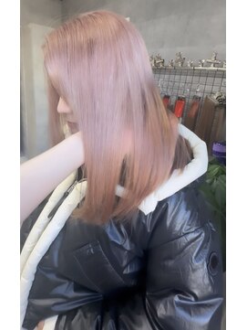 ルイス(L'wis) 幅広い服装に似合う！ミルクティーピンクカラー【L'wis乙津】