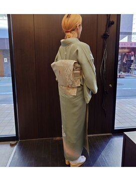 アール 志茂店(R) 着物の着付け・冠婚葬祭など大切なイベントの日は（志茂美容室)