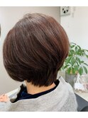 大人ショートボブ