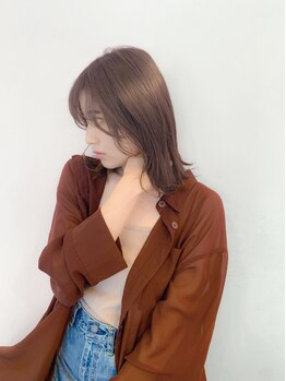 ヤード(YARD)の写真/ピンとなりすぎない、手触り柔らかなYARD.の縮毛矯正♪生まれつきストレートのようなナチュラル感◎