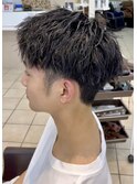 大人短髪ツイストパーマin大宮メンズカットパーマ美容室