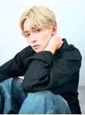 【吉田智哉】メンズパーマ、メンズセンターパート、7:3パート