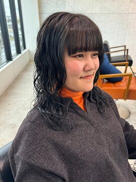 ストゥー(StueW.) 似合わせパーマミディアムスタイル[倉敷][岡山][岡山美容室]