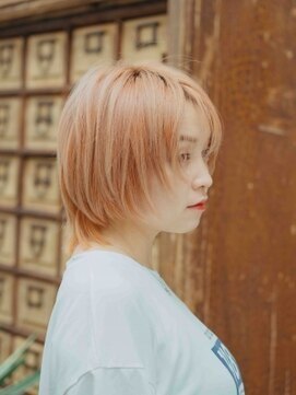 ネオヘアー 曳舟店(NEO Hair) ウルフカットレイヤーカットモテ透け感透けカラーブリーチ