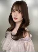王道ブラウンカラー/透明感カラー/レイヤーカット