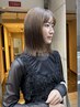 【OPEN記念★】素髪クレンジングジェル付き！カット+透明感カラー+TR ￥11,800