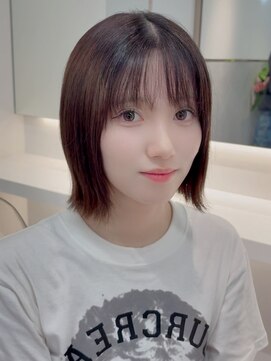 ロール 博多(Role) ☆ボブ/透明感カラー/韓国レイヤー/髪質改善 /顔まわりカット☆