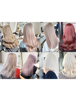 [矢場町駅徒歩2分]他では体験できない上質カラー☆ホワイトブリーチやケアブリーチ,ハイライトで外国人風◎