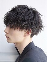 フィフス(fifth) 縦落ちツイストスパイラルパーマ黒髪マッシュカットfifth原宿