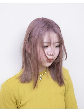 ルプラ ガーデン(le-pla garden) ピンクベージュ#ケアブリーチ#ダブルカラー#髪質改善#豊橋#豊川