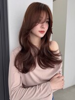 ソヨン 名駅2号店(SOYON)&nbsp;小顔/ロングレイヤー/黒髪/オリーブグレー/ココアベージュ/192