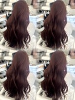 アイシー 表参道(ICY)&nbsp;【ブリーチなしダブルカラー】暗めのチェリーレッド