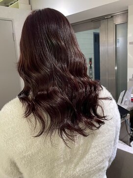 ピンクブラウンカラー