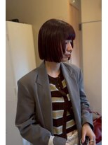 ニードバイスケール(NEED by SCALE)&nbsp;チェリーレッド/ミニボブ/フェイスレイヤー