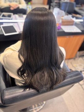 エミュ 伏見 国際センター(emu) グレージュ／暗髪/アッシュカラー/赤み消しカラー/オージュア