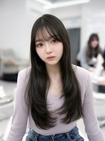 アマトウキョウスマートサロン(AMA TOKYO×Smart Salon)&nbsp;【SAYAKAスタイル】顔まわり/レイヤーカット/韓国ヘア/小顔