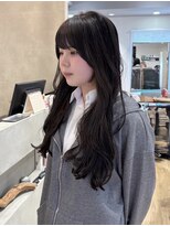 ルーク バイ ヘアーポケット(Luke by hair pocket)&nbsp;重めぷつっとロングヘア、ふわふわ可愛いくびれ巻き