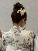 ヴィサージュアクト(VISAGE a.c.t)&nbsp;ゆるっと可愛い♪大人の浴衣お団子アレンジ