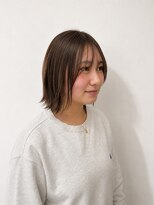 カスミ 霞(KASUMI)&nbsp;～初カラー～　外はねボブ