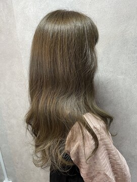 ロックス ヘアー ギャラリー(Rocks hair gallery) 髪質改善ヘーゼルベージュ×艶レイヤーロング