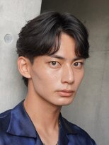 レタッチバイフィフス(RETOUCH by fifth)&nbsp;センターパート×ルーズパーマ