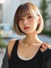 【ブリーチメニュー】カット+ハイブリーチ+オンカラー [北千住/ブリーチ]
