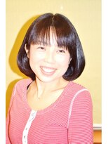 美容室リプル ふんわり柔らかフェミニンボブ