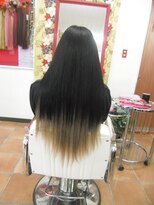 ヘアメイク プリンセス(Hair Make PRINCESS)&nbsp;ツートーン風エクステ