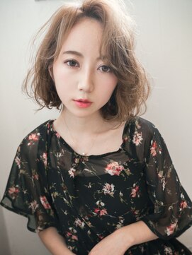 アミュゼ(amuser) ゆるくしゃ×シースルーバング☆女っぽショート