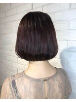 ゼンコー キチジョウジ シェール(ZENKO KICHIJOJI chere) ZENKO吉祥寺Chere 上野仁美 チェリーピンクのミニマムボブ