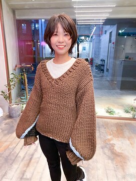 クリーム(CREAM) マッシュウルフショートヘア