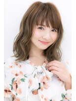 カバーヘア ブリス 大宮西口(COVER HAIR bliss) ミントグリーンハイライト抜け感ルーズヘアX大宮20代30代40代