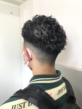 ルー(loup) ☆刈り上げパーマ☆メンズカット/パーマ/フェード/福岡/天神