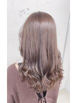 ユッカ エハ 豊中(YUCCA eha)&nbsp;【eha Miki】ヌーディカラー/こなれウェーブ