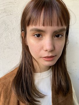 ロイジー(roijir) 表参道roijirオン眉カット×ブラウンベージュカラー