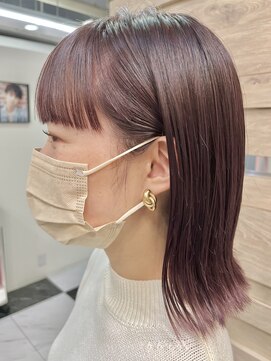 テテ(TETE) アッシュピンクで大人ピンクカラー